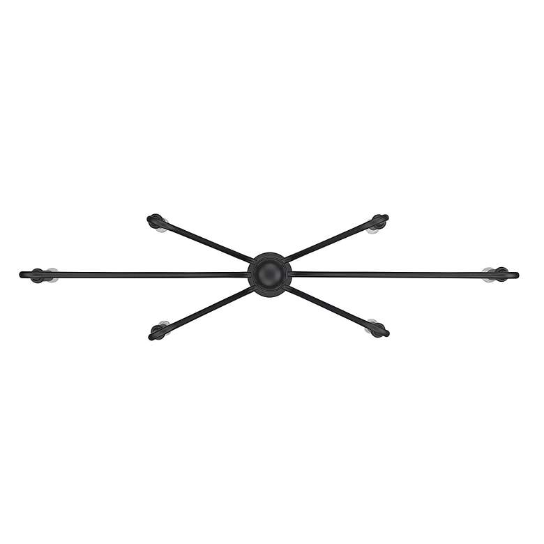 Image 5 Kennedy 36 3/4" Wide Linear Pendant in Natural Black more views