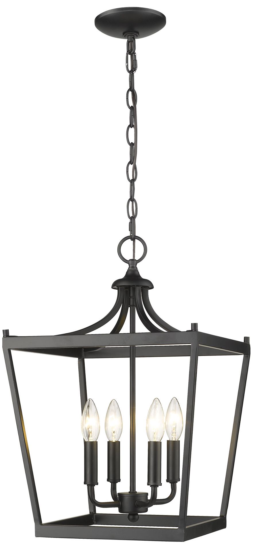 Thumbnail2 of Kennedy 4-Light Matte Black Pendant more views