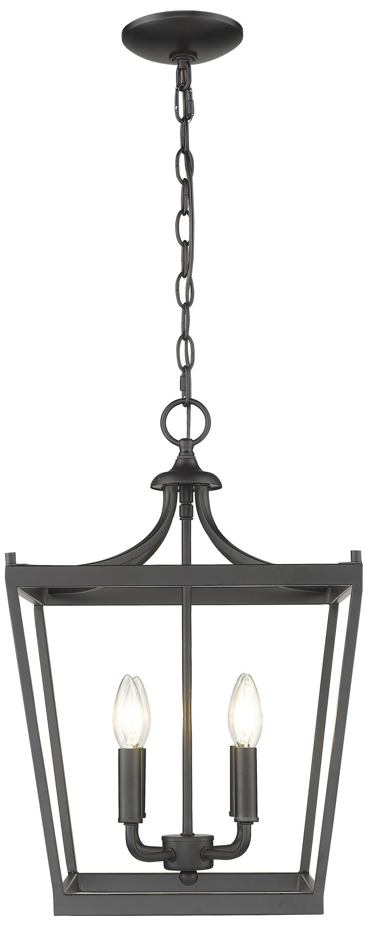 Thumbnail4 of Kennedy 4-Light Matte Black Pendant more views