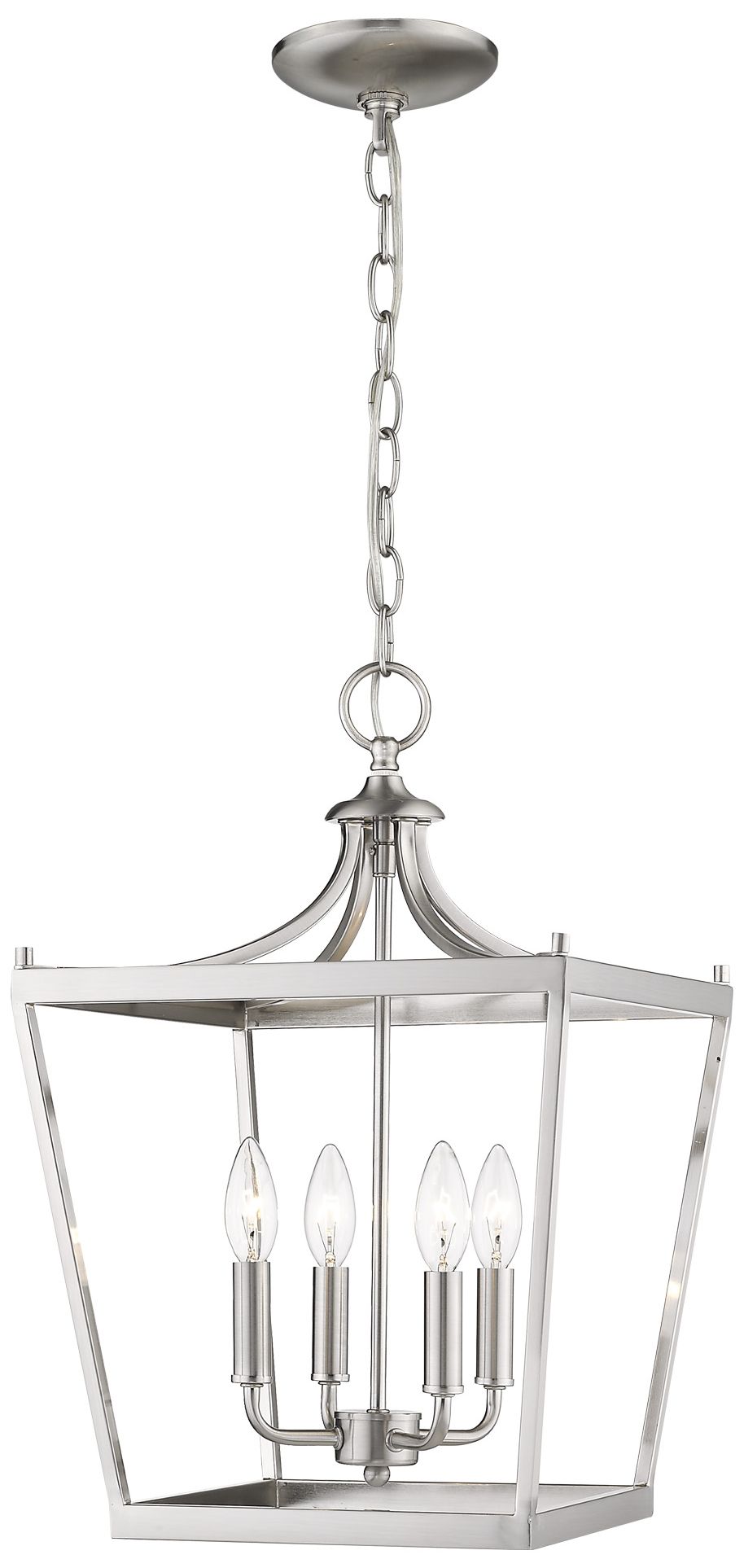 Thumbnail2 of Kennedy 4-Light Satin Nickel Pendant more views