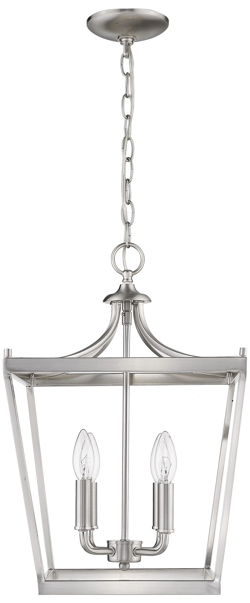 Thumbnail3 of Kennedy 4-Light Satin Nickel Pendant more views