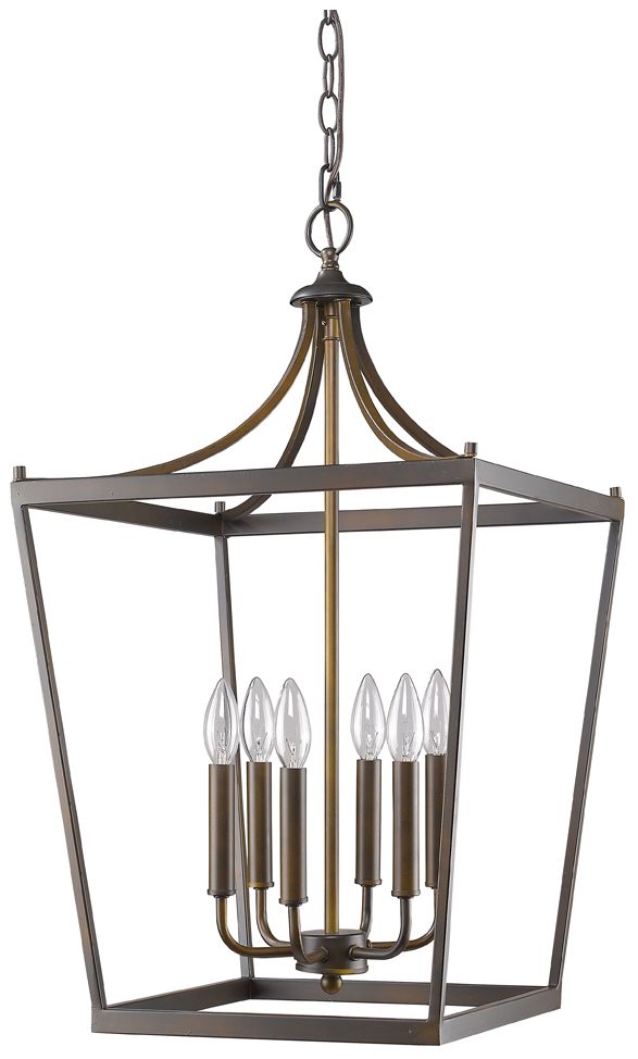 Kennedy 6-Light Oil-Rubbed Bronze Foyer Pendant