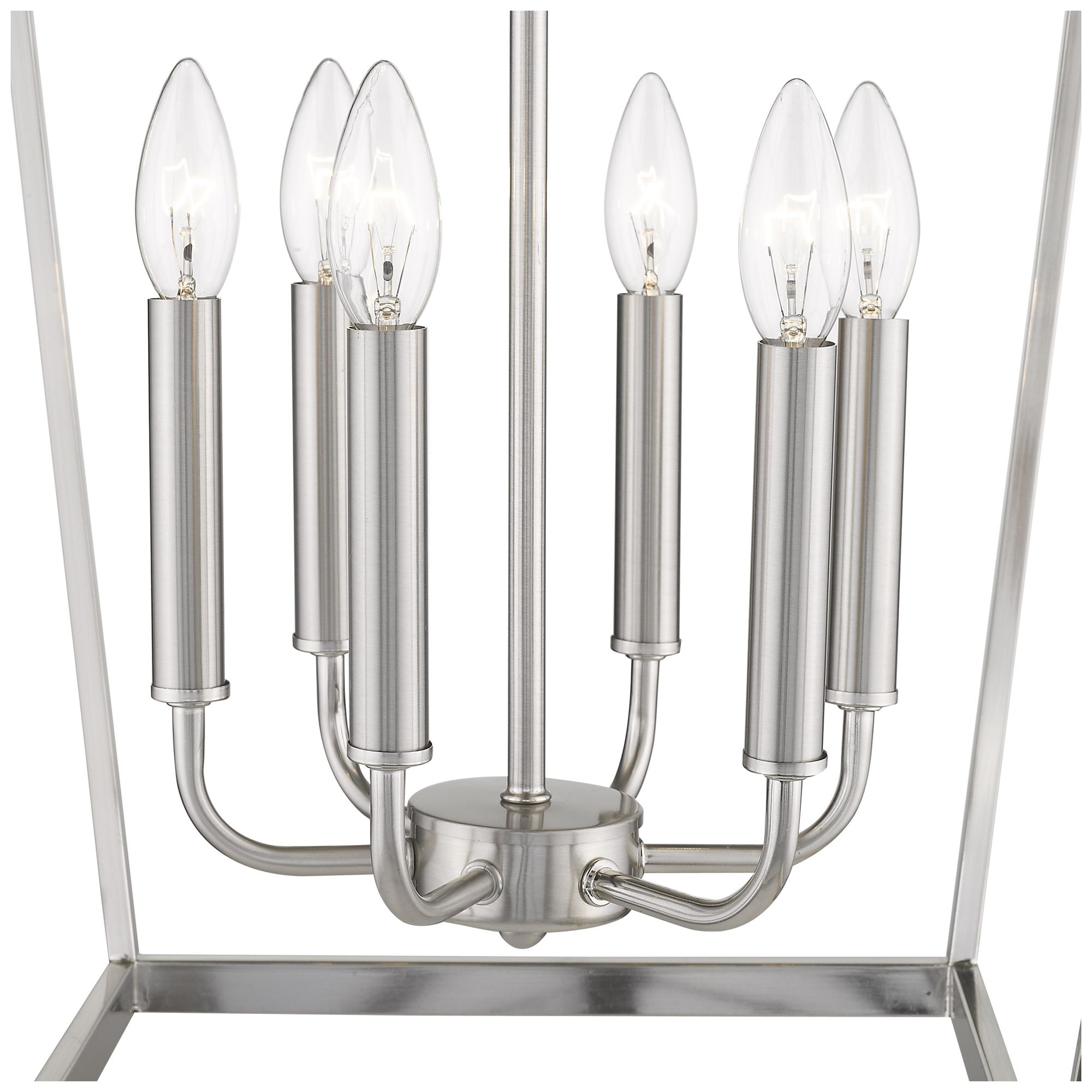 Kennedy 6-Light Satin Nickel Pendant
