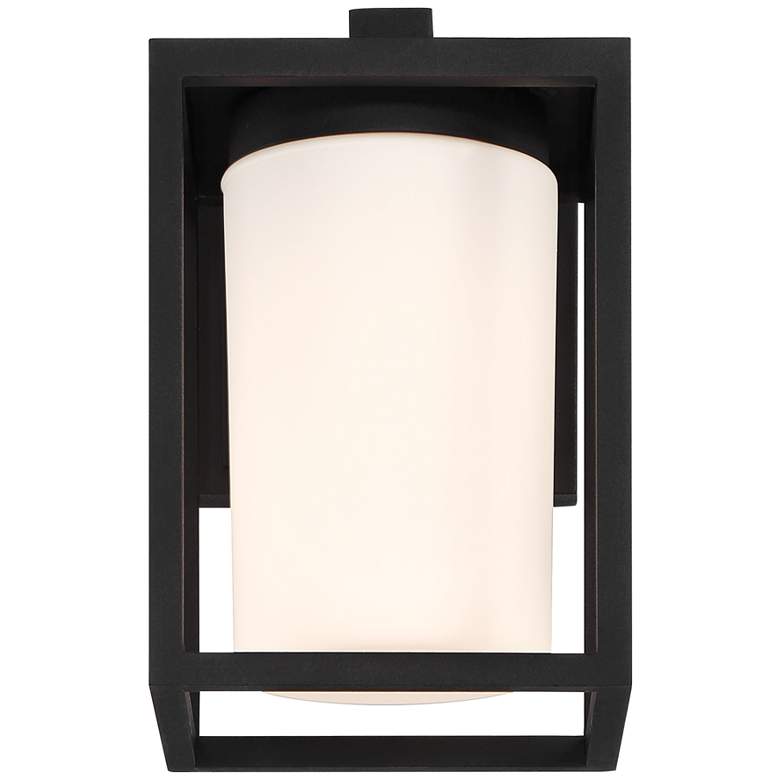 Image 5 Kennedy 9 1/4" High Sand Black Outdoor Wall Light Set of 2 more views