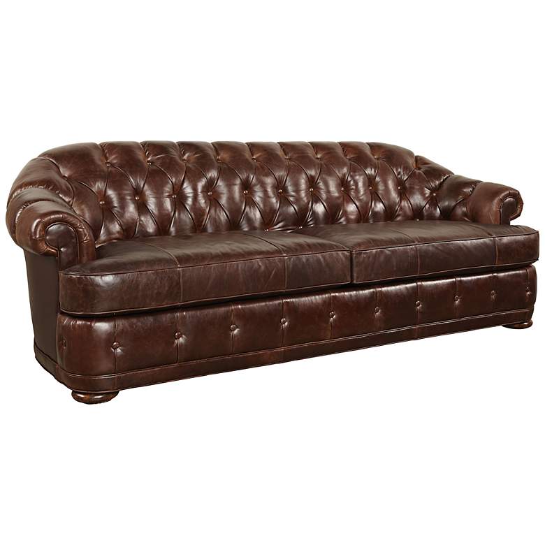 Image 1 Kennedy Chesterfield 96 inch Wide Sofa