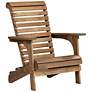 Kenneth Natural Wood Adirondack Chair