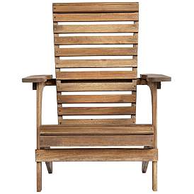 Image5 of Kenneth Natural Wood Adirondack Chairs Set of 2 more views