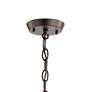 Thumbnail4 of Kennewick 20" Wide Olde Bronze 3-Light Chandelier more views