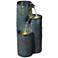 Kenroy Home 25 1/4" High Palm 3-Tiered LED Floor Fountain