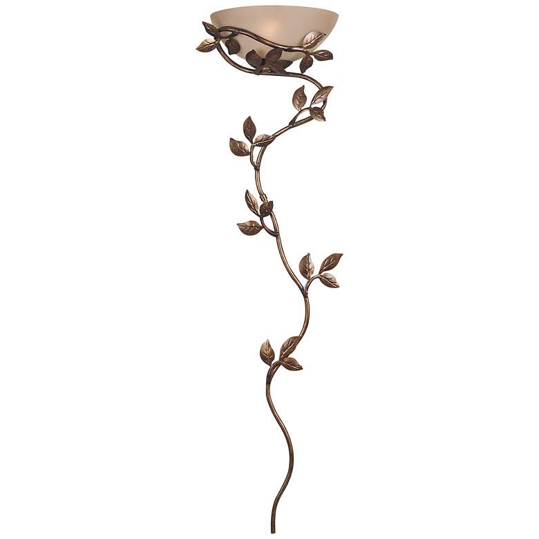 Image 1 Kenroy Home 53" High Flower and Vine Wallchiere Light