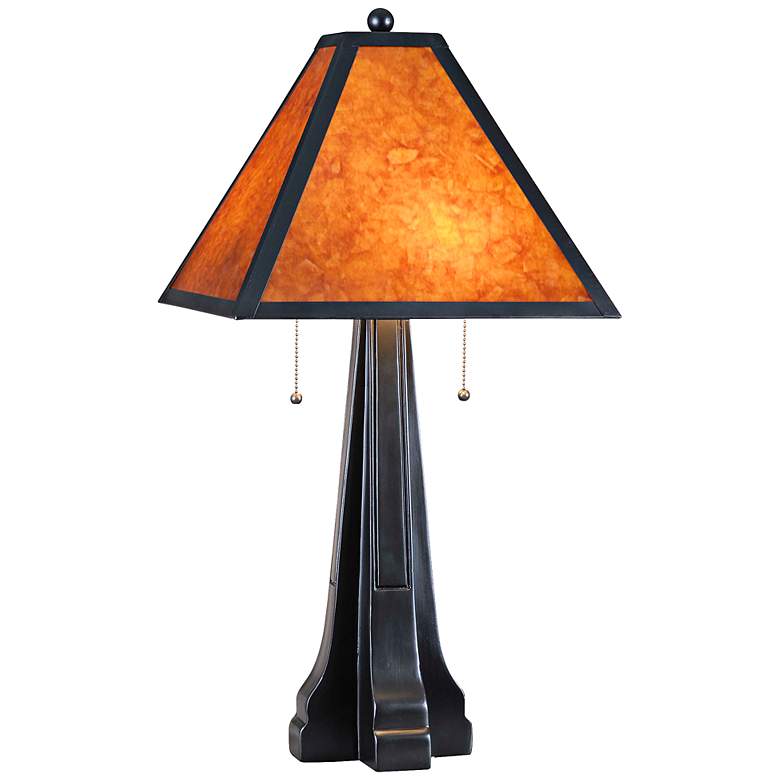 Image 1 Kenroy Home Amber Miles Mica Table Lamp