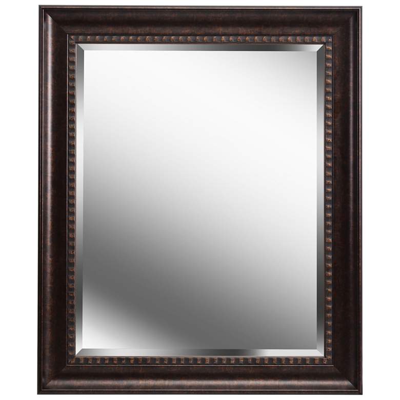 Image 1 Kenroy Home Amiens 30" x 36" Rectangular Bronze Wall Mirror