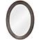 Kenroy Home Antillean Galvanized 27" x 37" Oval Wall Mirror
