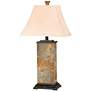 1_Kenroy Home Bennington 29" Natural Slate Table Lamp