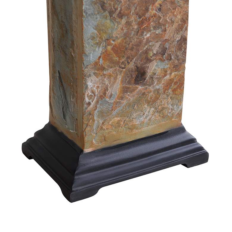 Image 4 Kenroy Home Bennington Natural Slate Table Lamp more views