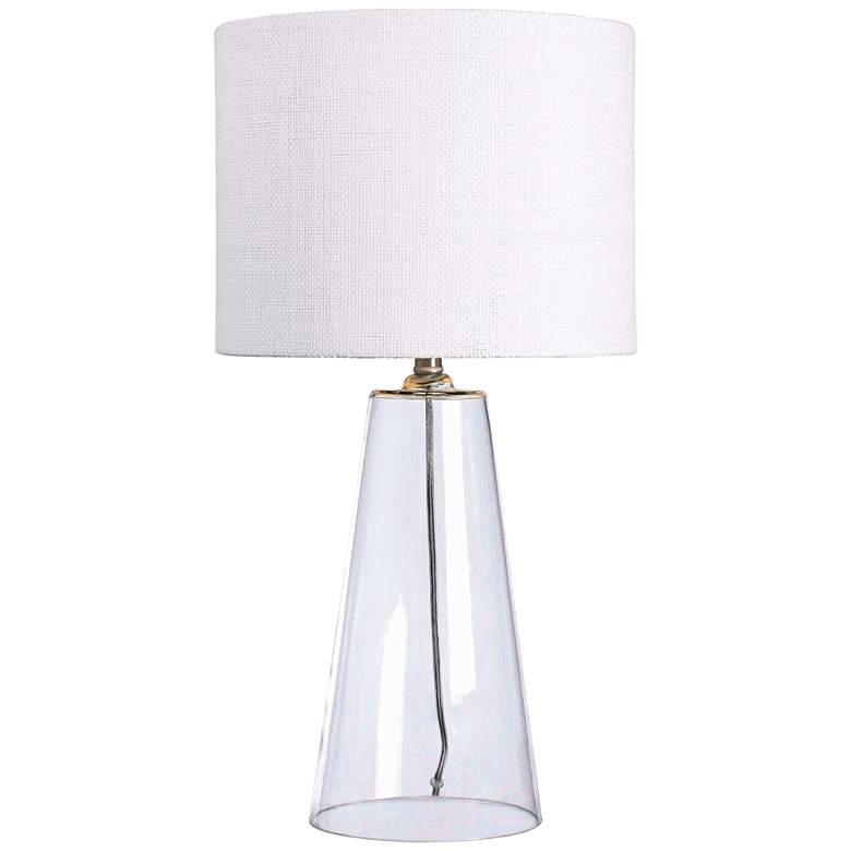 Image 1 Kenroy Home Boda Clear Glass Table Lamp