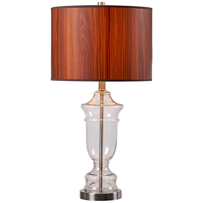 Image 1 Kenroy Home Bray Clear Glass Table Lamp