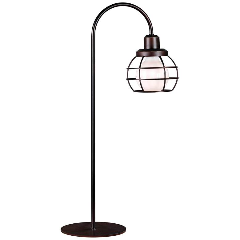 Image 1 Kenroy Home Caged Oil-Rubbed Bronze Table Lamp