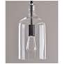 7_Kenroy Home Capri 6 1/4" Wide Oil Rubbed Bronze Clear Glass Pendant more views
