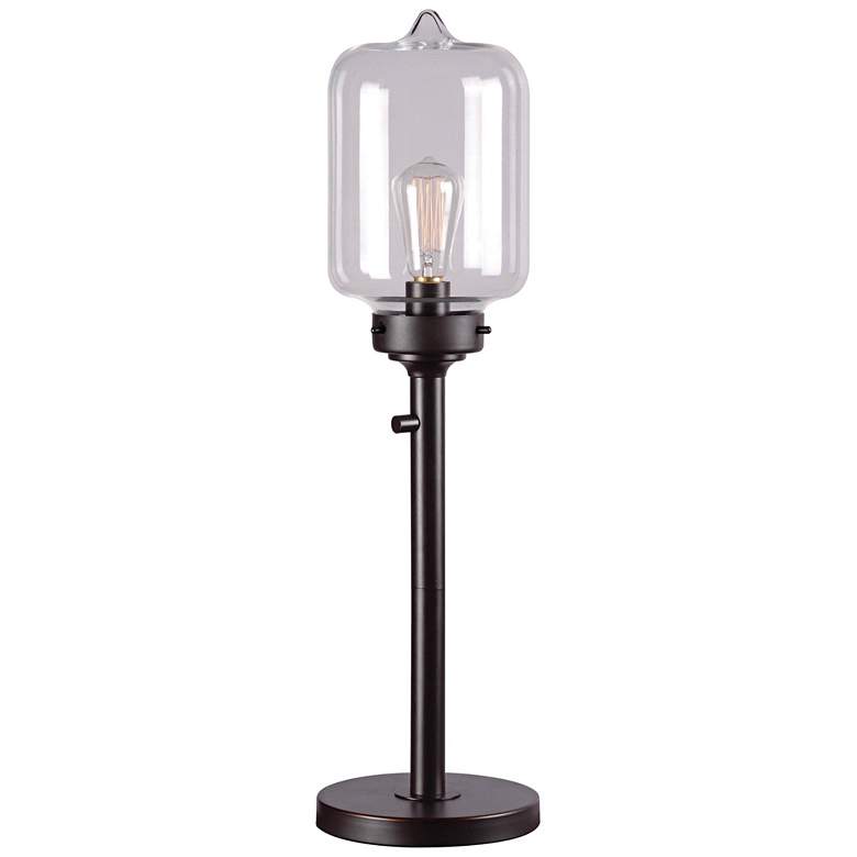 Image 2 Kenroy Home Casey 28" High Oil-Rubbed Bronze Uplight Table Lamp