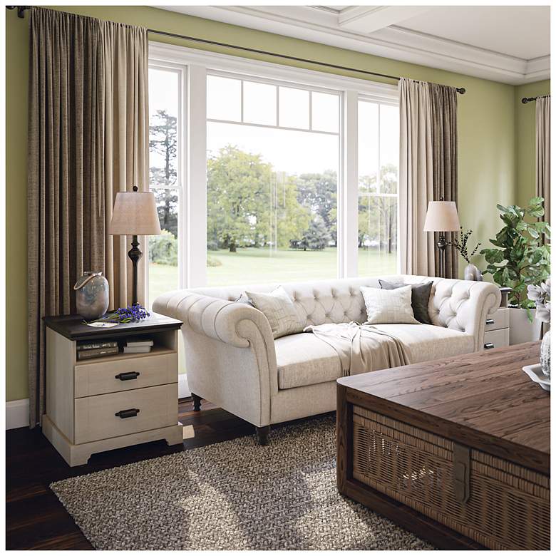 Image 7 Kenroy Home Charlotte Oil Rubbed Bronze Floor and Table Lamps Set of 3 more views