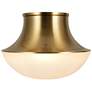 1_Kenroy Home Chelsea 7" Wide Brushed Gold Ceiling Light