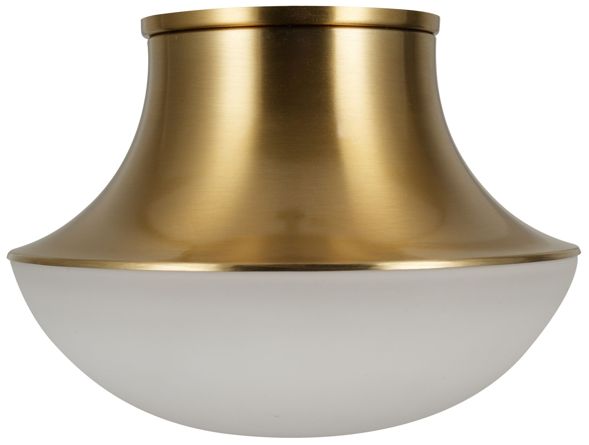 Image 2 Kenroy Home Chelsea 7" Wide Brushed Gold Ceiling Light more views