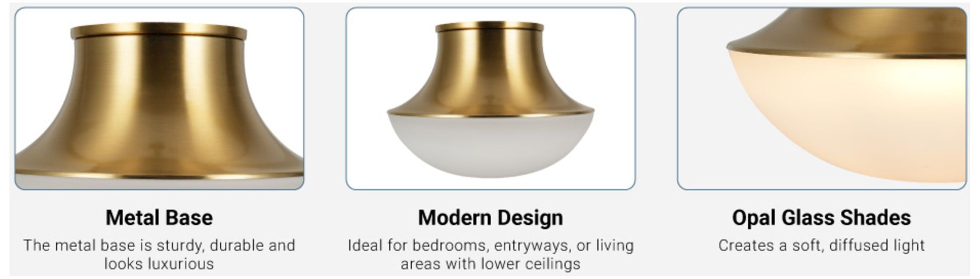 Kenroy Home Chelsea 7" Wide Brushed Gold Ceiling Light
