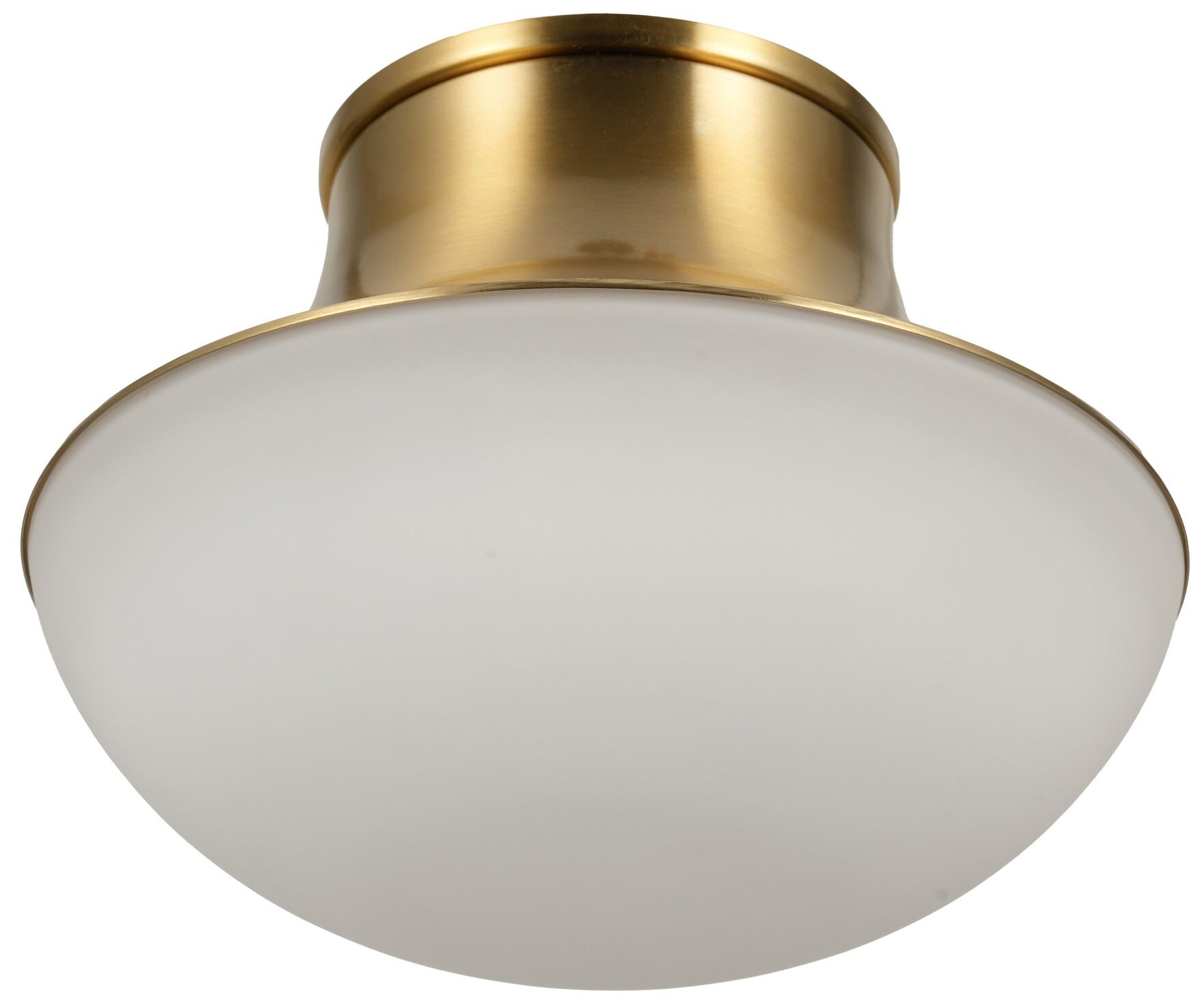 Image 4 Kenroy Home Chelsea 7" Wide Brushed Gold Ceiling Light more views