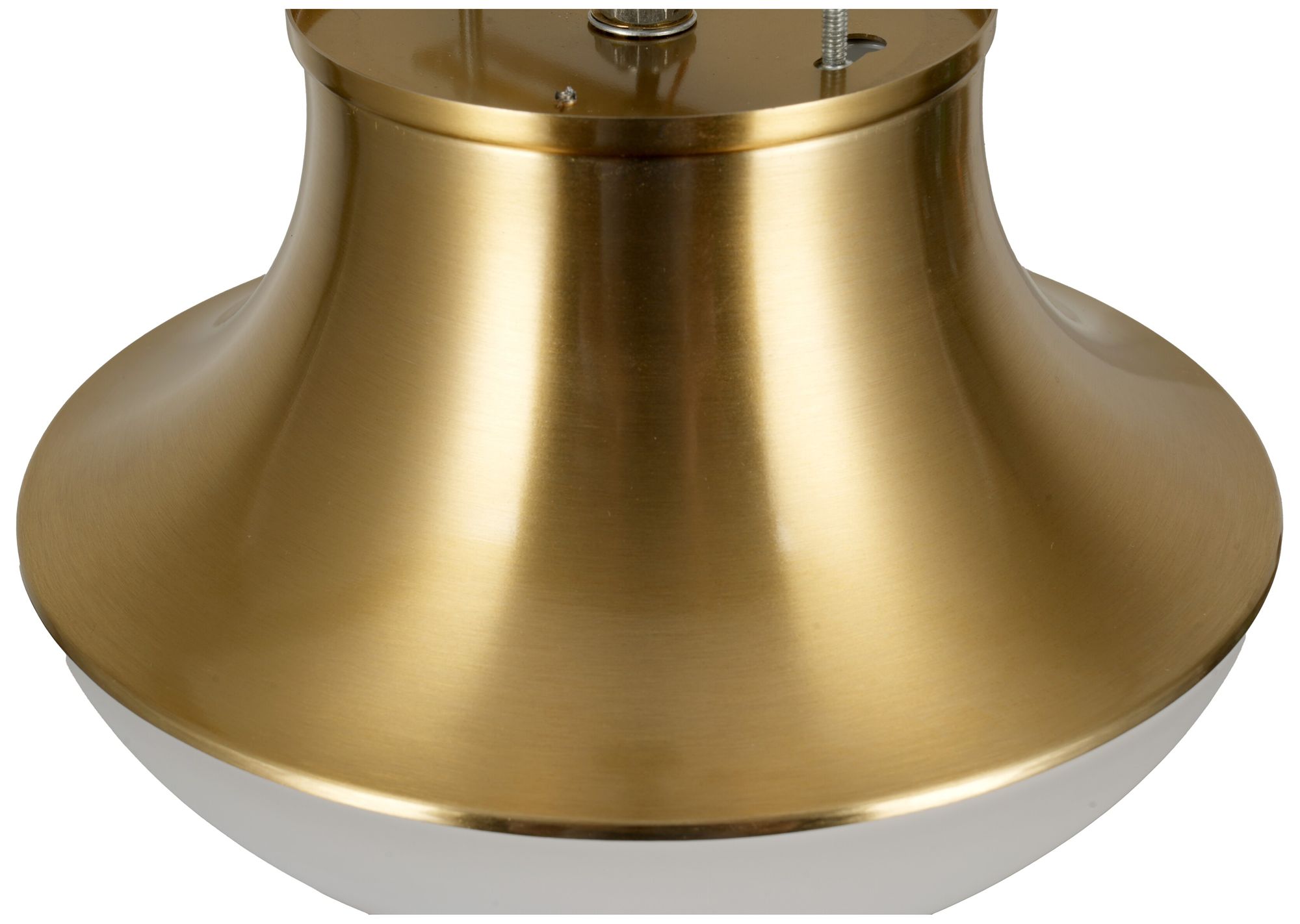 Image 6 Kenroy Home Chelsea 7" Wide Brushed Gold Ceiling Light more views