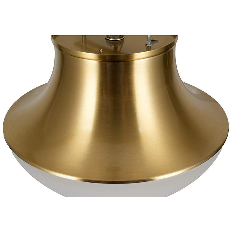 Image 6 Kenroy Home Chelsea 7" Wide Brushed Gold Ceiling Light more views