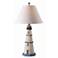 Kenroy Home Coastal 32" Antique White Nantucket Lighthouse Table Lamp