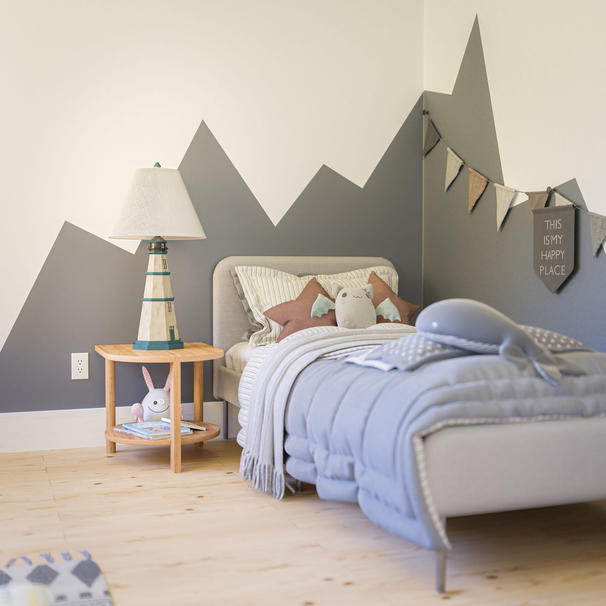 Kenroy Home Coastal 32" Antique White Nantucket Lighthouse Table Lamp