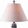 3_Kenroy Home Coastal 32" Antique White Nantucket Lighthouse Table Lamp more views