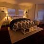 Kenroy Home Coastal 32" Antique White Nantucket Lighthouse Table Lamp