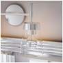 6_Kenroy Home Delgado 14 3/4" Wide 2-Light Brushed Steel Vanity Light more views