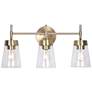 1_Kenroy Home Delgado 20 3/4" Wide 3-Light Antique Brass Vanity Light