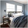 Thumbnail4 of Kenroy Home Edis 11 1/2" High Bronze Industrial Plug-In Wall Sconce more views