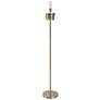 3_Kenroy Home Edison 71 1/2" High Antique Brass Glass Bulb Floor Lamp more views