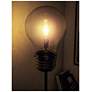 5_Kenroy Home Edison 71 1/2" High Antique Brass Glass Bulb Floor Lamp more views