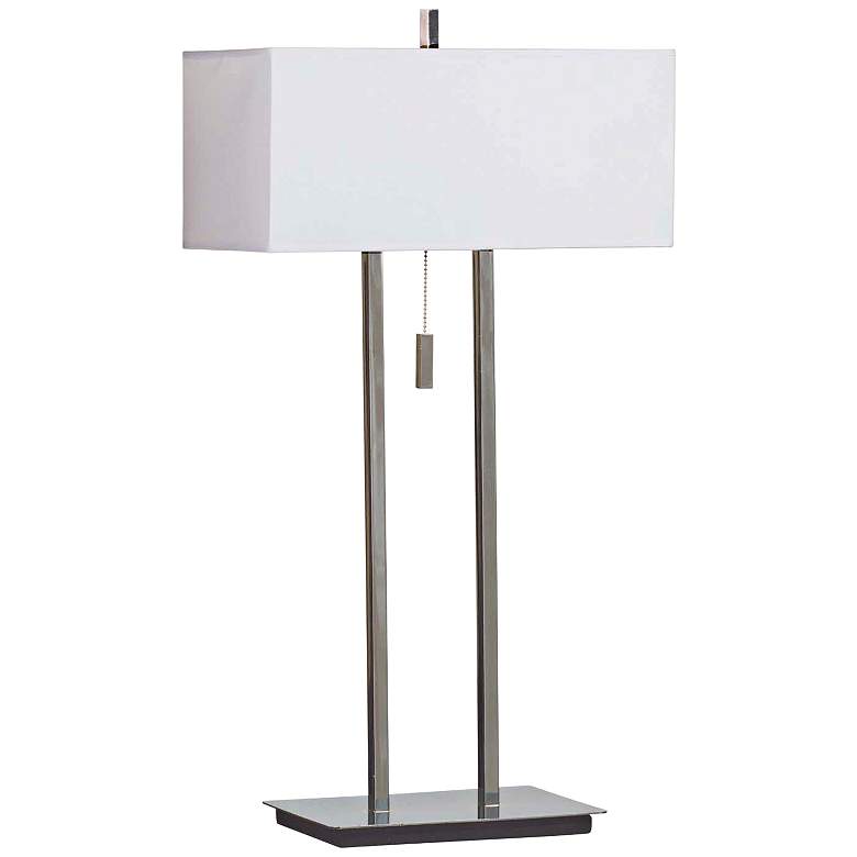 Image 1 Kenroy Home Emilio Chrome Table Lamp