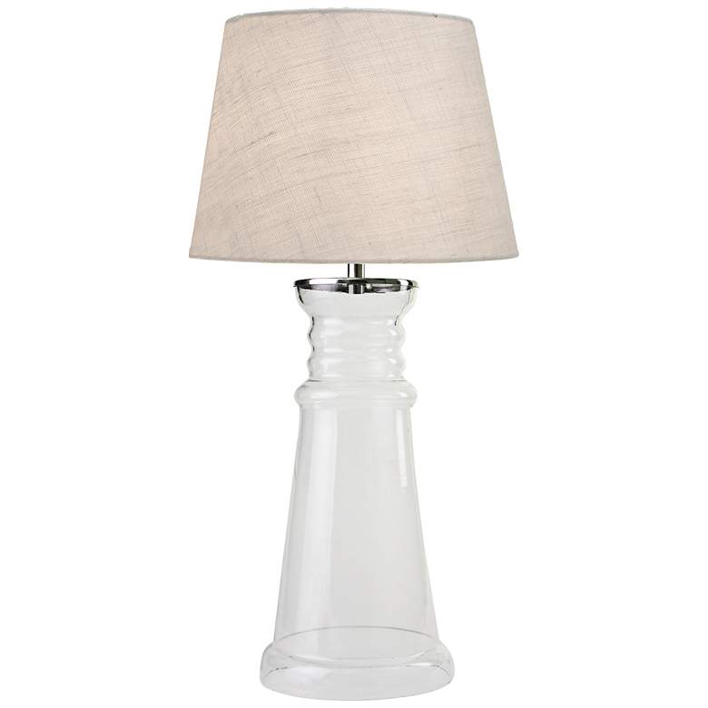 Image 1 Kenroy Home Epic Clear Glass Table Lamp