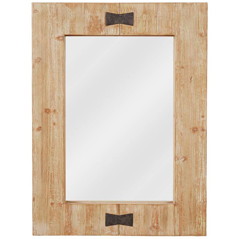 Image 1 Kenroy Home Farfalle Wood 30" x 40" Wall Mirror