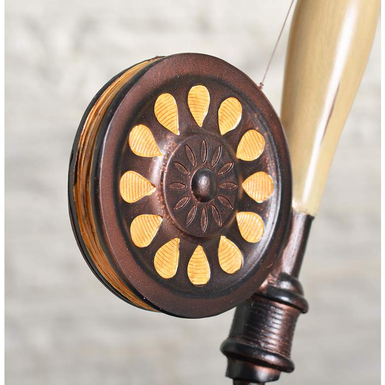 Image 4 Kenroy Home Fly Rod Oil Rubbed Bronze Table Lamp more views