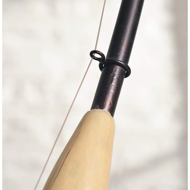 Image 6 Kenroy Home Fly Rod Oil Rubbed Bronze Table Lamp more views