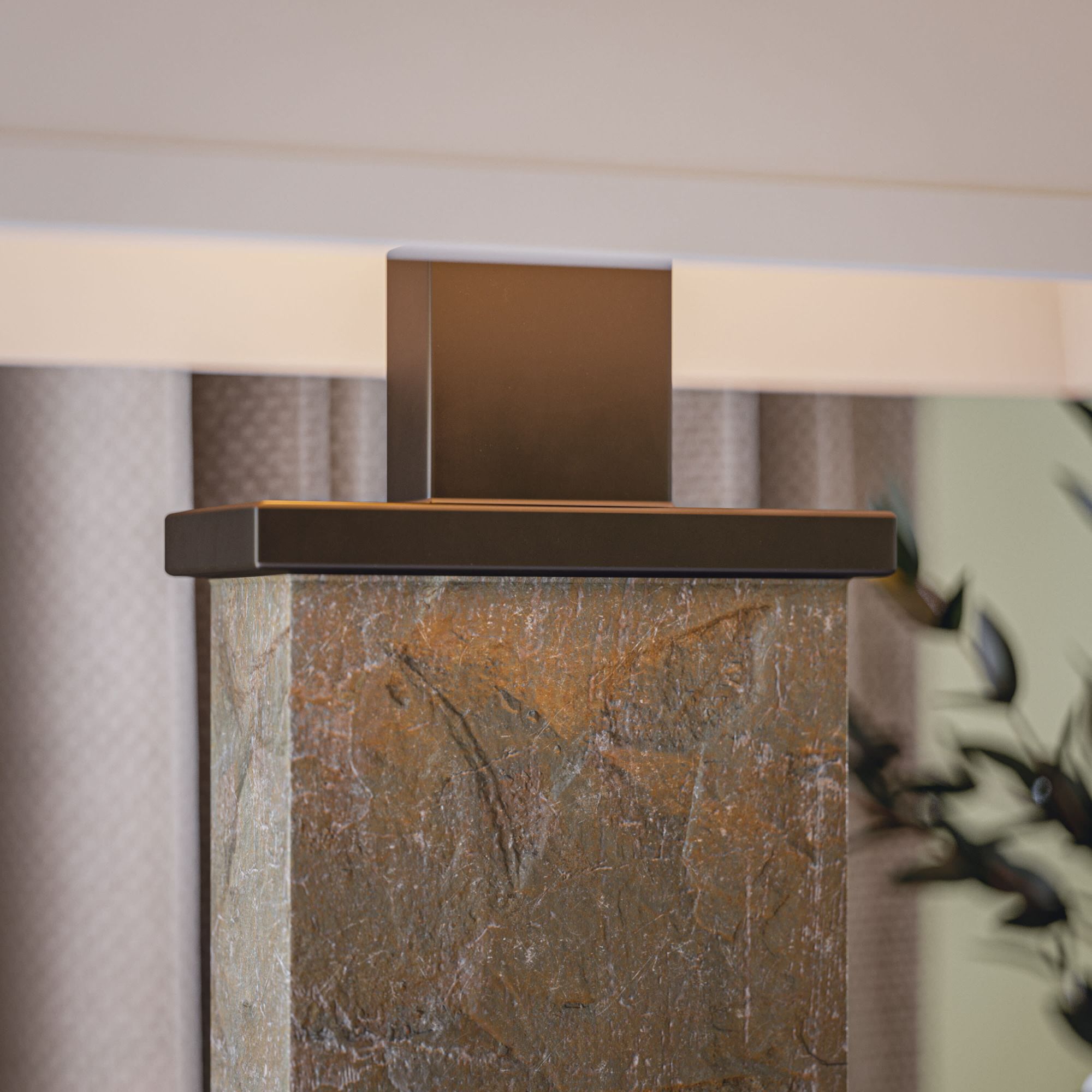 Kenroy Home Hanover Natural Slate Table Lamp