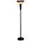 Kenroy Home Harmond 71 1/2" Bronze Tiffany Style Torchiere Floor Lamp