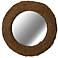Kenroy Home Harvest Natural Rattan 33" Round Wall Mirror
