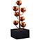 Kenroy Home Hydros 18 1/4" High Matte Copper Tabletop Fountain