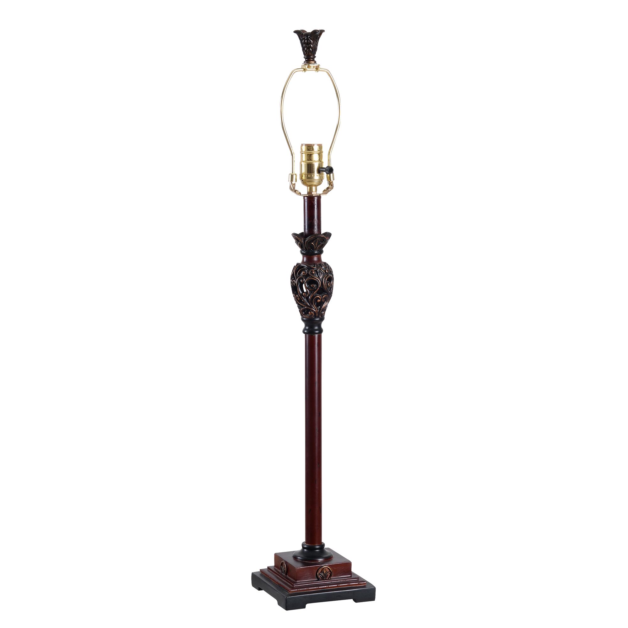 Image 4 Kenroy Home Iron Lace Golden Ruby Buffet Table Lamp more views